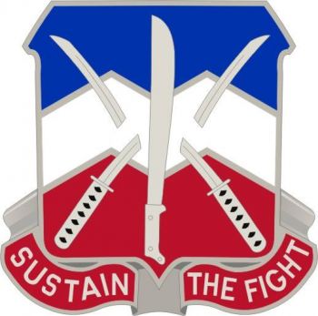 Coat of arms (crest) of 190th Combat Sustainment Support Battalion, Montana Army National Guard