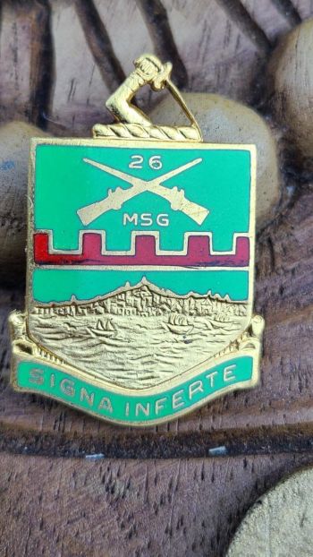 Coat of arms (crest) of the 26th Infantry Regiment, Massachusetts State Guard