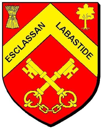 Blason de Esclassan-Labastide/Arms (crest) of Esclassan-Labastide