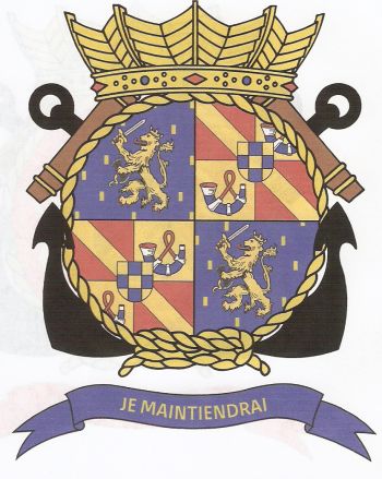 Coat of arms (crest) of the Naval Barracks Fort Erfprins (Den Helder), Netherlands Navy