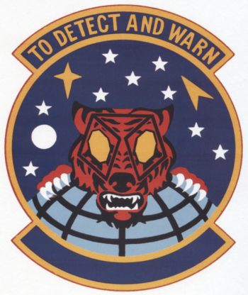 Coat of arms (crest) of the 9th Space Warning Squadron, US Air Force