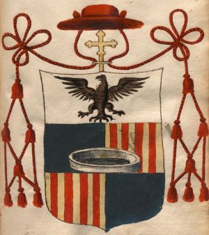Arms (crest) of Alessandro Crivelli