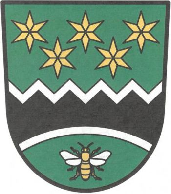 Wapen van Krchleby (Rychnov nad Kněžnou)/Arms (crest) of Krchleby (Rychnov nad Kněžnou)