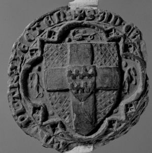 Arms (crest) of Jan van Arkel