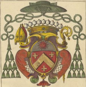 Arms (crest) of Louis-Charles des Alris de Rousset