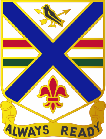 Arms of 130th Infantry Regiment, Illinois Army National Guard