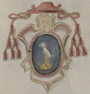 Arms (crest) of Andrea Ghini Malpighi