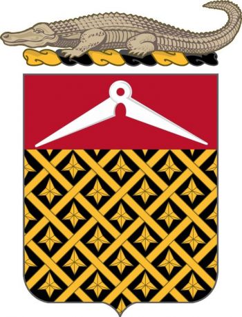 Coat of arms (crest) of the 261st Engineer Battalion, Florida Army National Guard