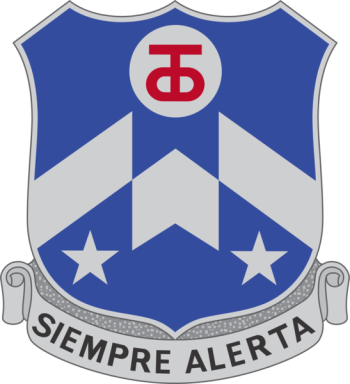 Coat of arms (crest) of 357h (Infantry) Regiment, US Army