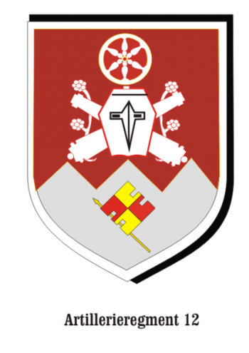 Coat of arms (crest) of the Artillery Regiment 12, German Army