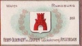 Oldenkott plaatje, wapen van Rijnsburg
