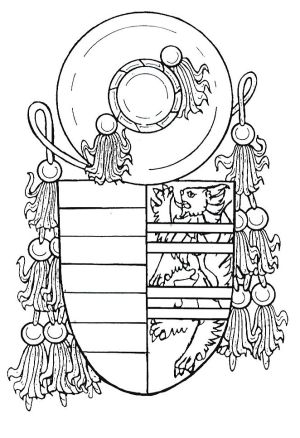 Arms (crest) of Guillaume Ruffat des Forges