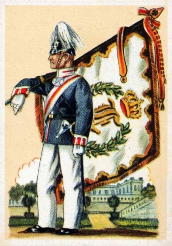 Coat of arms (crest) of 1st Badian Life Grenadier Regiment No 109, Germany