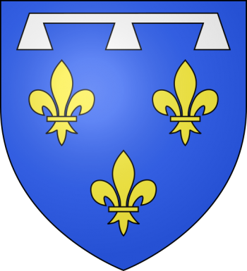 Arms (crest) of Abbey of Saint Rémy et Saint Georges de Villers-Cotteréts