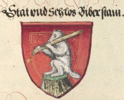 Wappen von Biberstein/Arms of Biberstein
