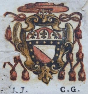 Arms (crest) of Ulisse Giuseppe Gozzadini