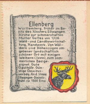 Wappen von Ellenberg (Ostalbkreis)