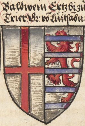 Arms of Balduin von Luxemburg