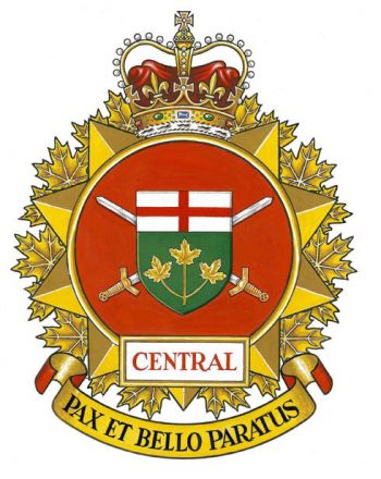 Coat of arms (crest) of the Land Force Central Area Headquarters, Canadian Army