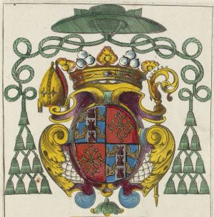 Arms (crest) of Jean-Baptiste-Antoine de Brancas