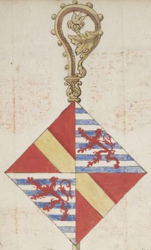 Arms (crest) of Antoinette de Hénin-Liénard