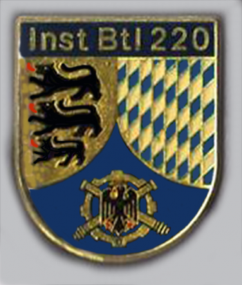 Coat of arms (crest) of the Maintenance Battalion 220, German Army