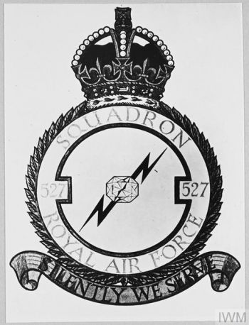 Coat of arms (crest) of the No 527 Squadron, Royal Air Force