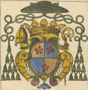 Arms (crest) of Michel-Pierre d'Argouges