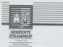 Wapen van Stramproy/Arms (crest) of Stramproy