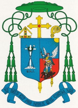 Arms (crest) of Louis-Joseph d'Herbomez