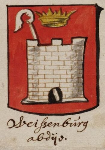 Arms of Abbey of Saint-Pierre-et-Saint-Paul in Wissembourg