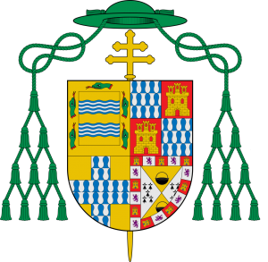 Arms of Alonso Bernardo de los Ríos y Guzmán