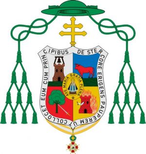 Arms (crest) of Bienvenido Monzón y Martín
