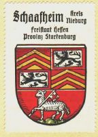 Wappen von Schaafheim/Arms (crest) of Schaafheim