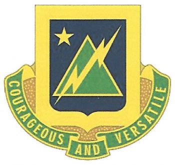 Arms of 1st Combined Arms Battalion, 5th Brigade Combat Team, 1st Armored Division, US Army