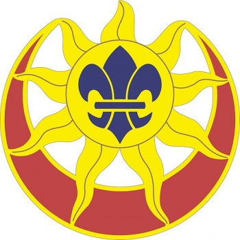 Coat of arms (crest) of 9th Infantry Division Old Reliables, US Army