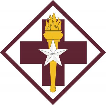 Coat of arms (crest) of 32nd Medical Brigade, US Army