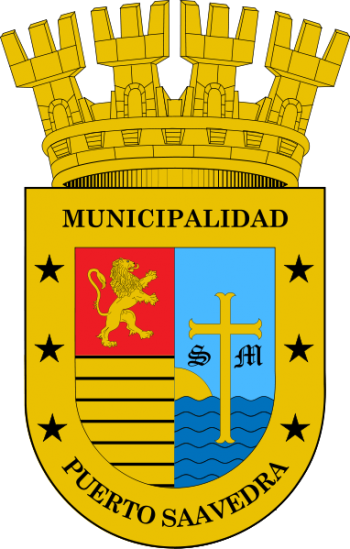 Escudo de Puerto Saavedra/Arms of Puerto Saavedra