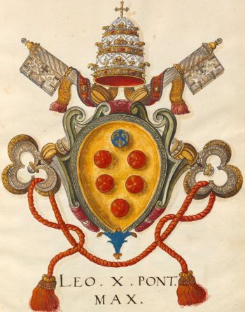 Arms of Leo X
