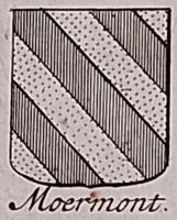 Wapen van Moermont/Arms (crest) of Moermont
