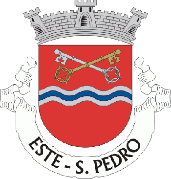 Brasão de São Pedro de Este/Arms (crest) of São Pedro de Este