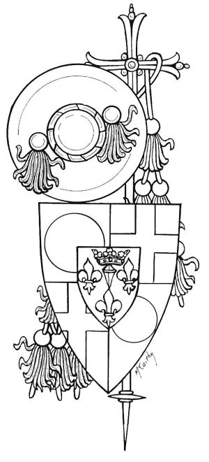 Arms (crest) of Jean Bilhères de Lagraulas
