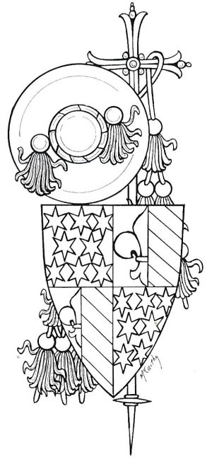 Arms (crest) of Regnault de Chartres