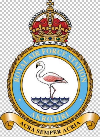 Coat of arms (crest) of RAF Station Akrotiri, Royal Air Force