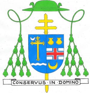 Arms (crest) of John Lawrence May