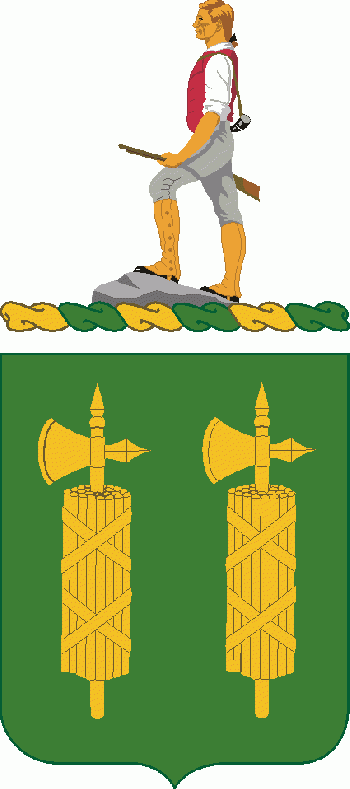 Arms of 327th Military Police Battalion, US Army