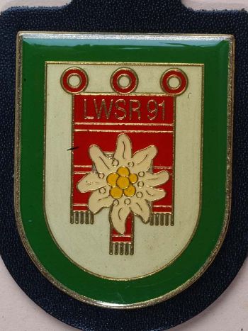 Coat of arms (crest) of the 91st Landwehrstamm Regiment, Austrian Army