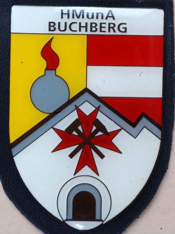 Coat of arms (crest) of the Army Munitions Establishment Buchberg, Austrian Army