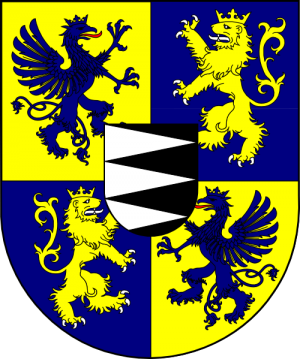 Arms (crest) of Johann Anton Minkwitz von Minkwitzburg