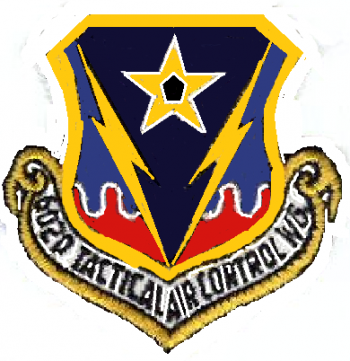 Coat of arms (crest) of the 602nd Tactical Air Control Wing, US Air Force